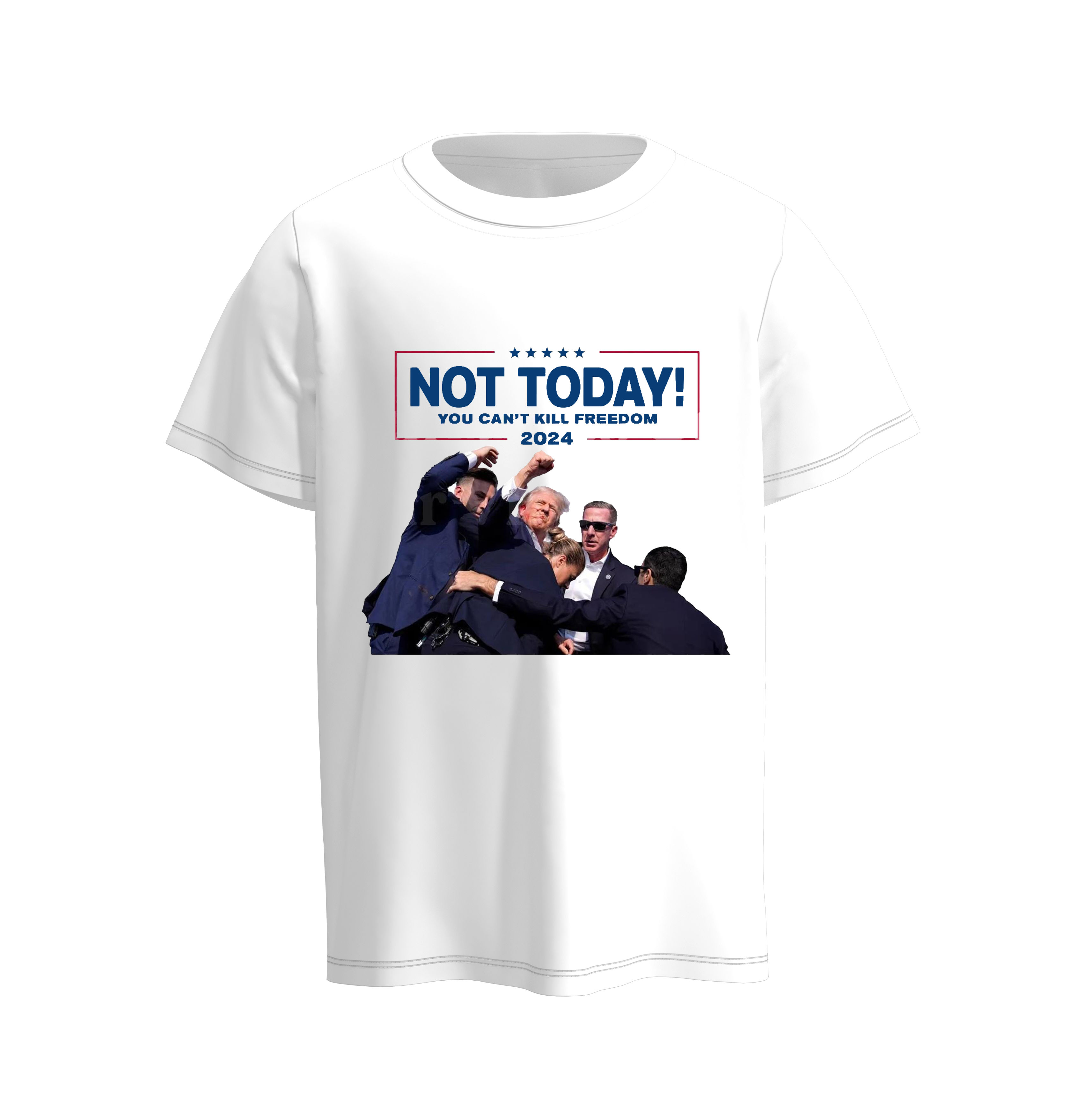 （Pre Order）Trump Rally Shooter White T-shirt