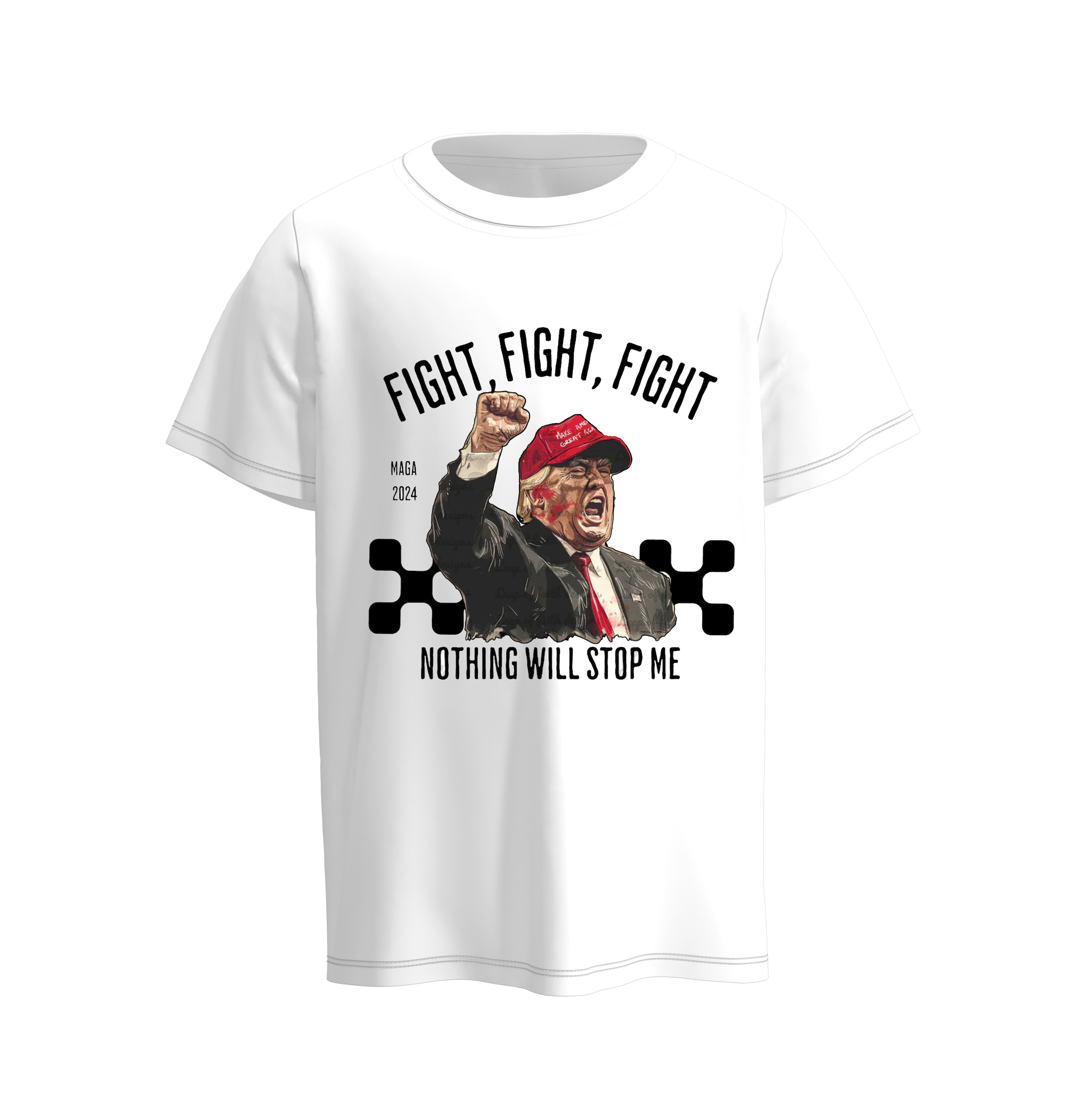 （Pre Order）Trump Rally Shooter White T-shirt