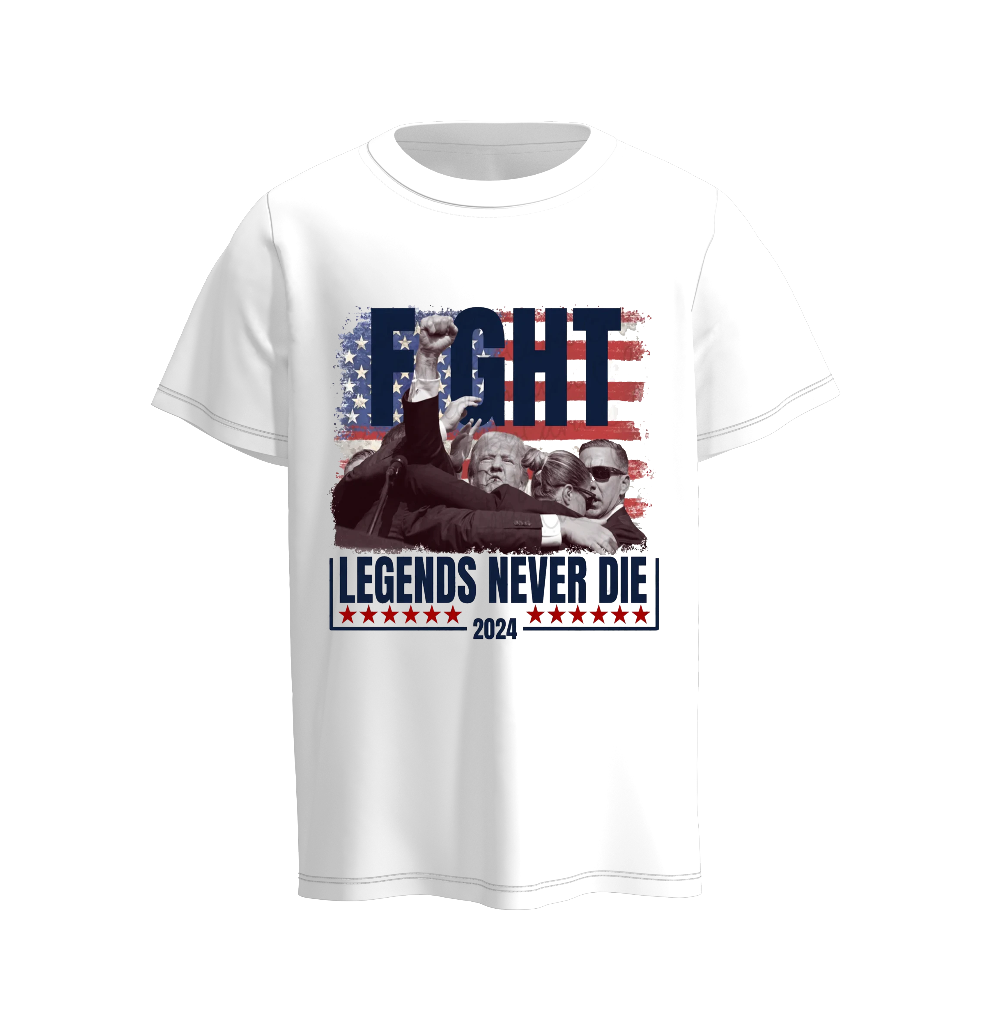 （Pre Order）Trump Rally Shooter White T-shirt