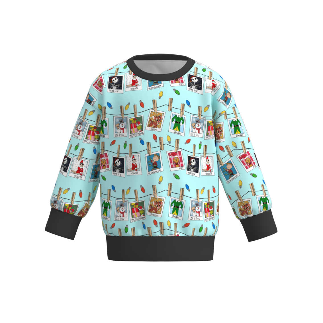 （Pre Order）Boys Christmas Print Sweatshirt