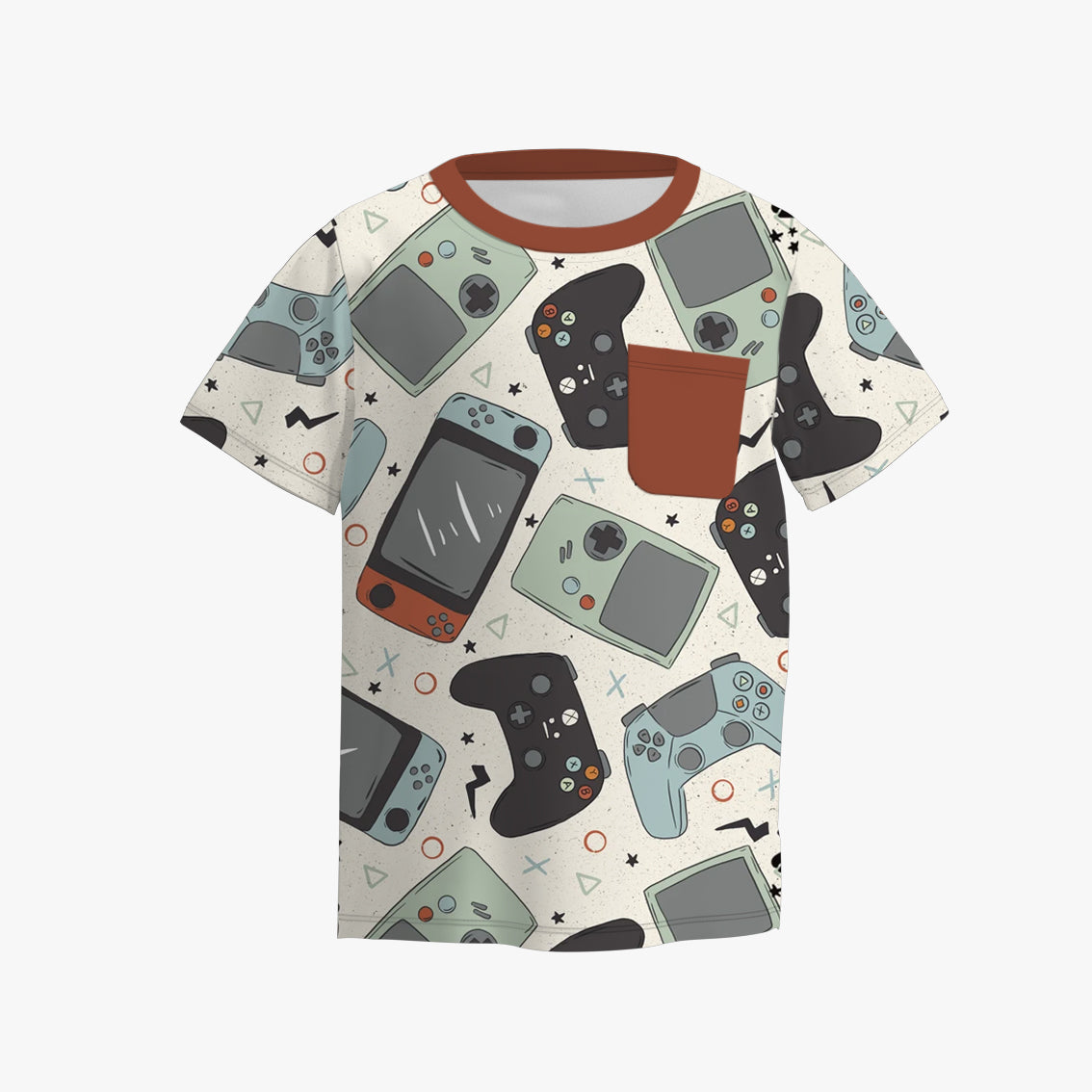 （Pre Order）Boys Spring and Summer Animal＆Truck Print Top