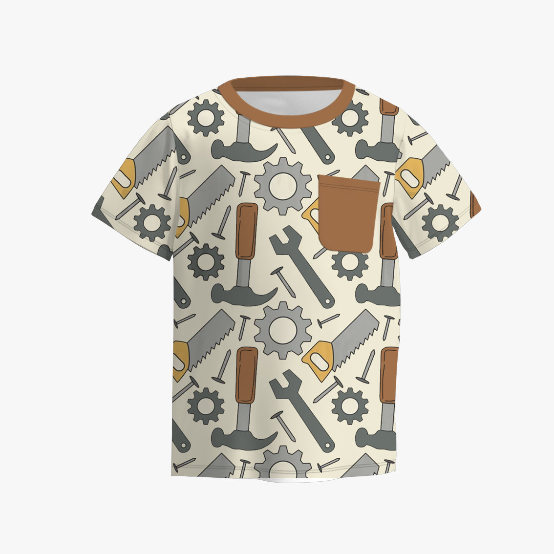 （Pre Order）Boys Spring and Summer Animal＆Truck Print Top
