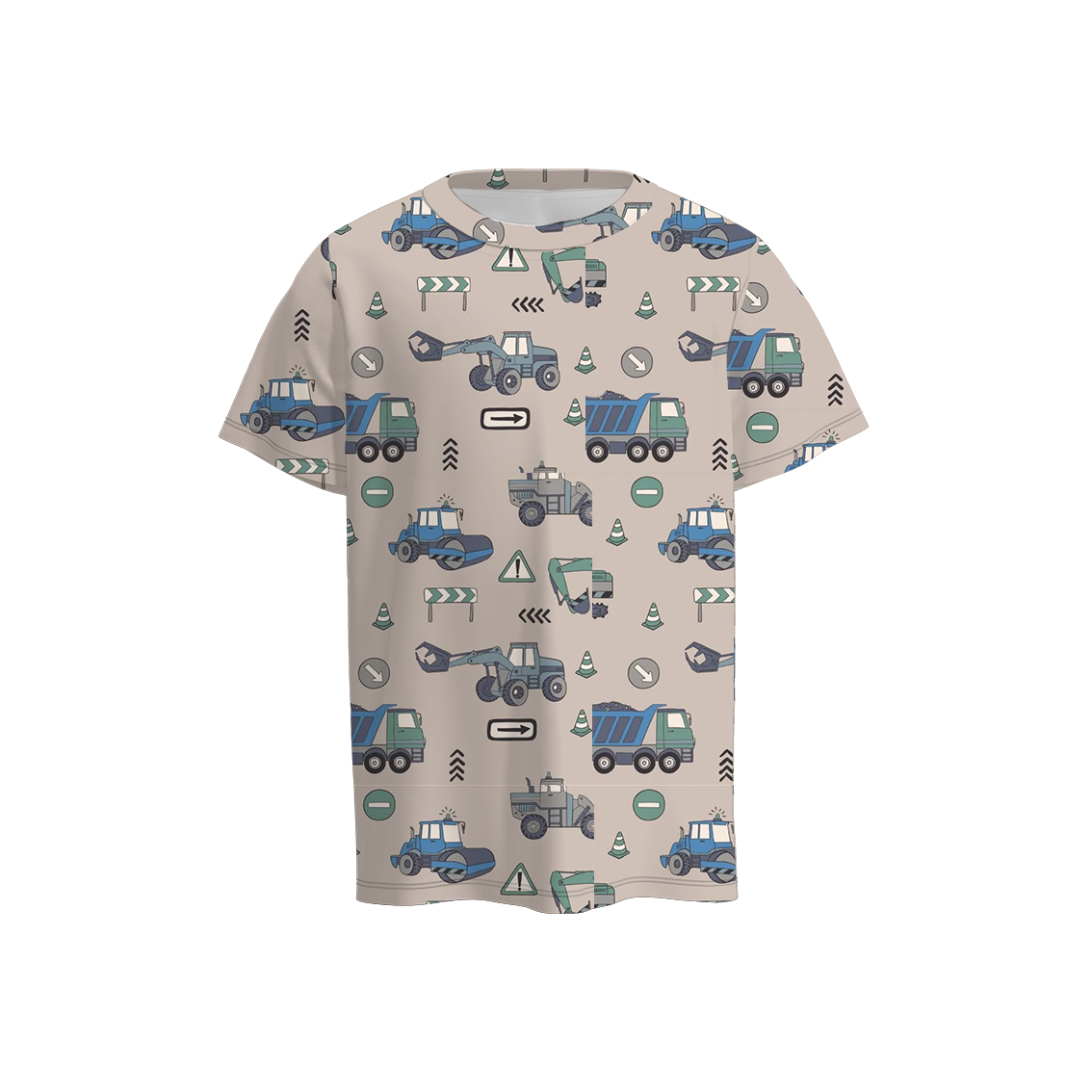 （Pre Order）Boys Spring and Summer Ship＆Car Print Top
