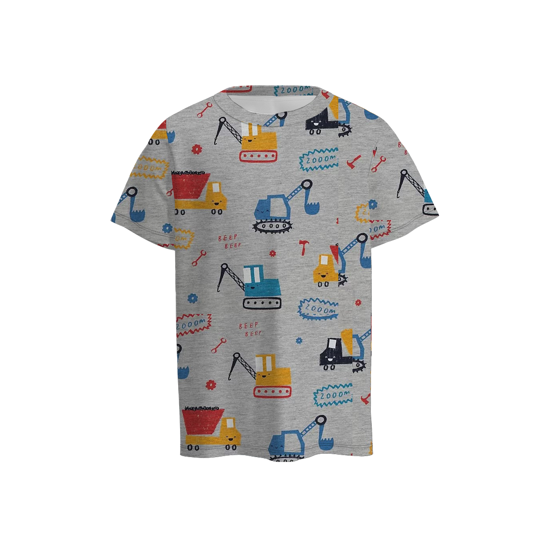 （Pre Order）Boys Spring and Summer Ship＆Car Print Top