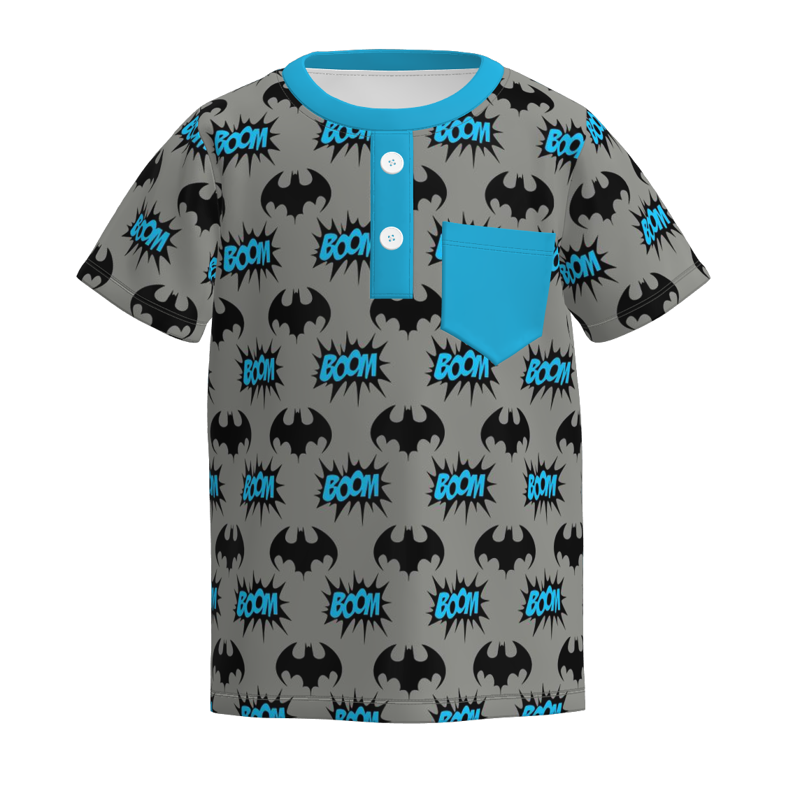 （Pre Order）Boys Spring and Summer Movie Character Print Top
