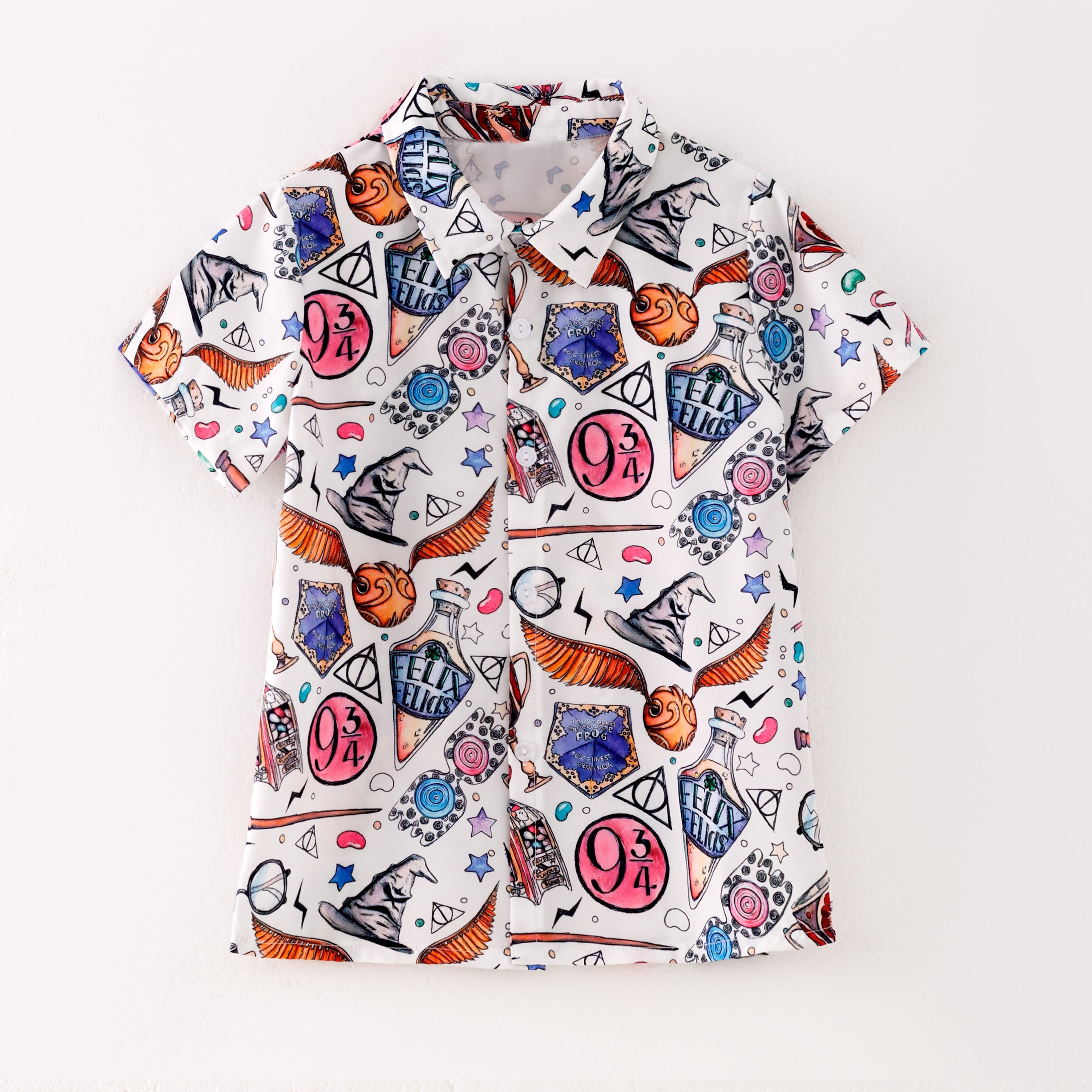 （Pre Order）Boys Spring and Summer Cartoon Print Top