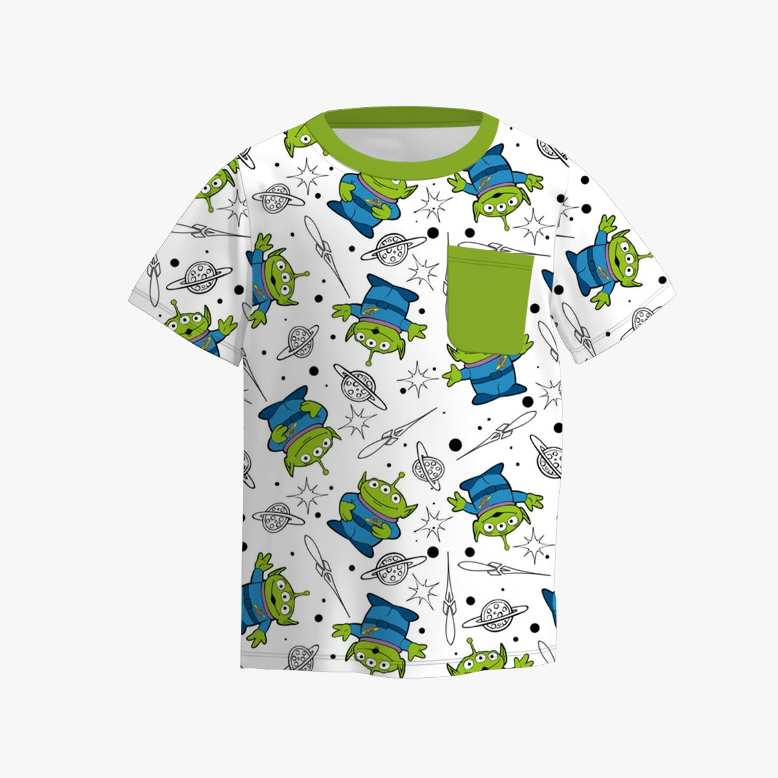 （Pre Order）Boys Spring and Summer Cartoon Print Top