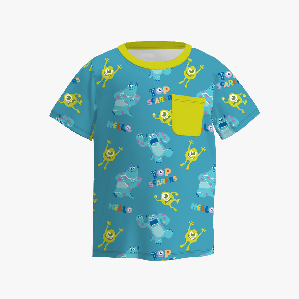 （Pre Order）Boys Spring and Summer Cartoon Print Top