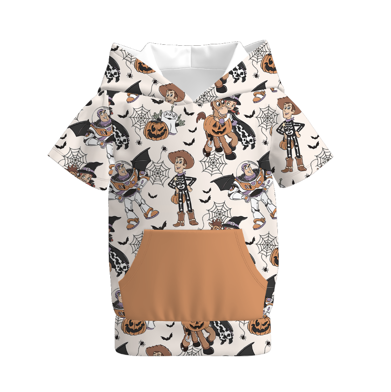 （Pre Order）Boys Fall Cartoon Print Top