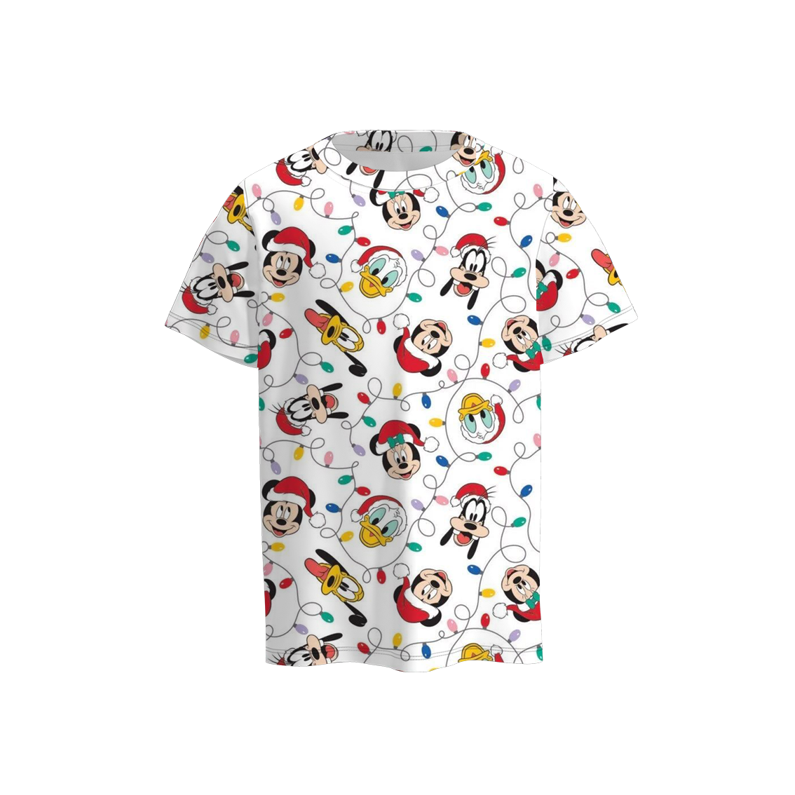 （Pre Order）Family Christmas Cartoon Print Dress,Pajamas＆Top