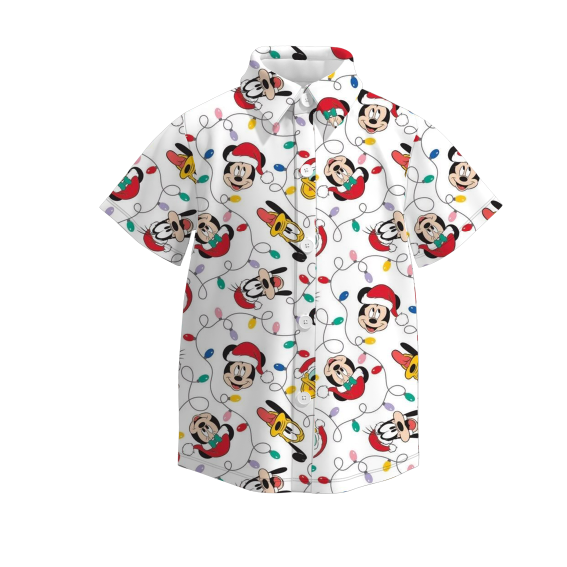 （Pre Order）Family Christmas Cartoon Print Dress,Pajamas＆Top