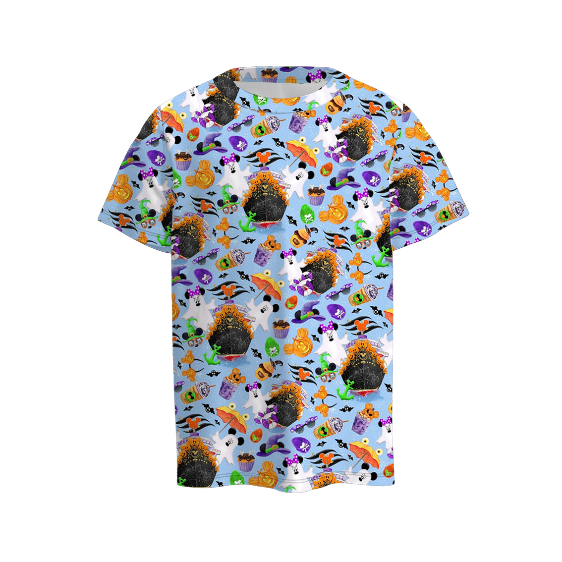 （Pre Order）Family Halloween Ghost Print Dress,Set＆Top