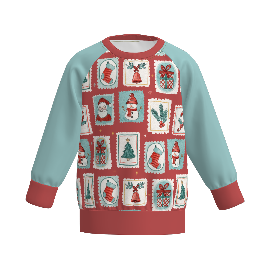 （Pre Order）Brothers Christmas Print Top&Romper