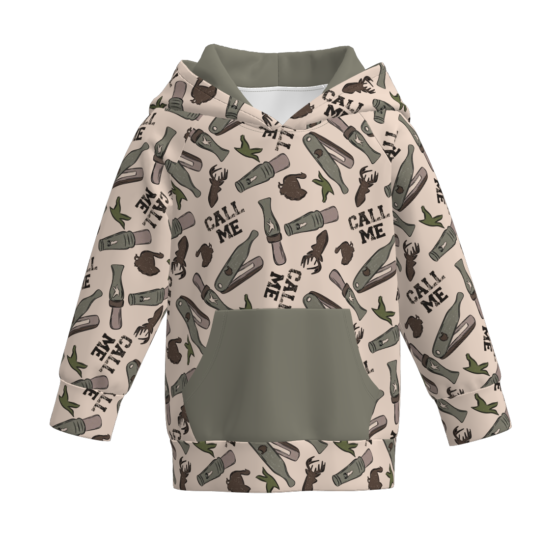 （Pre Order）Family Fall Smile Print Hoodie