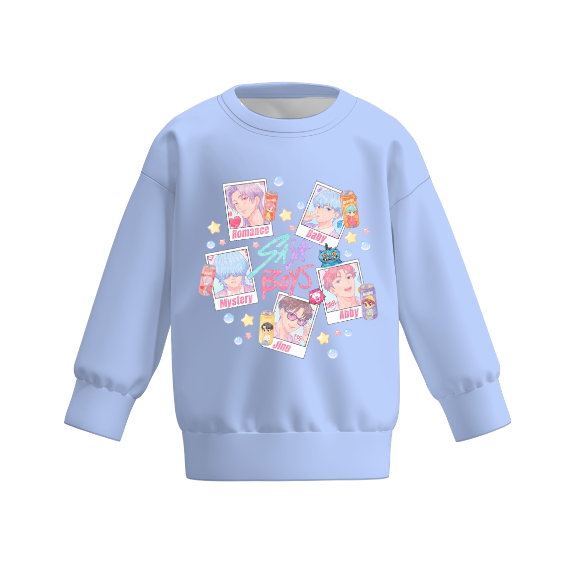 （Pre Order）Boys Movie Character Print Sweatshirt