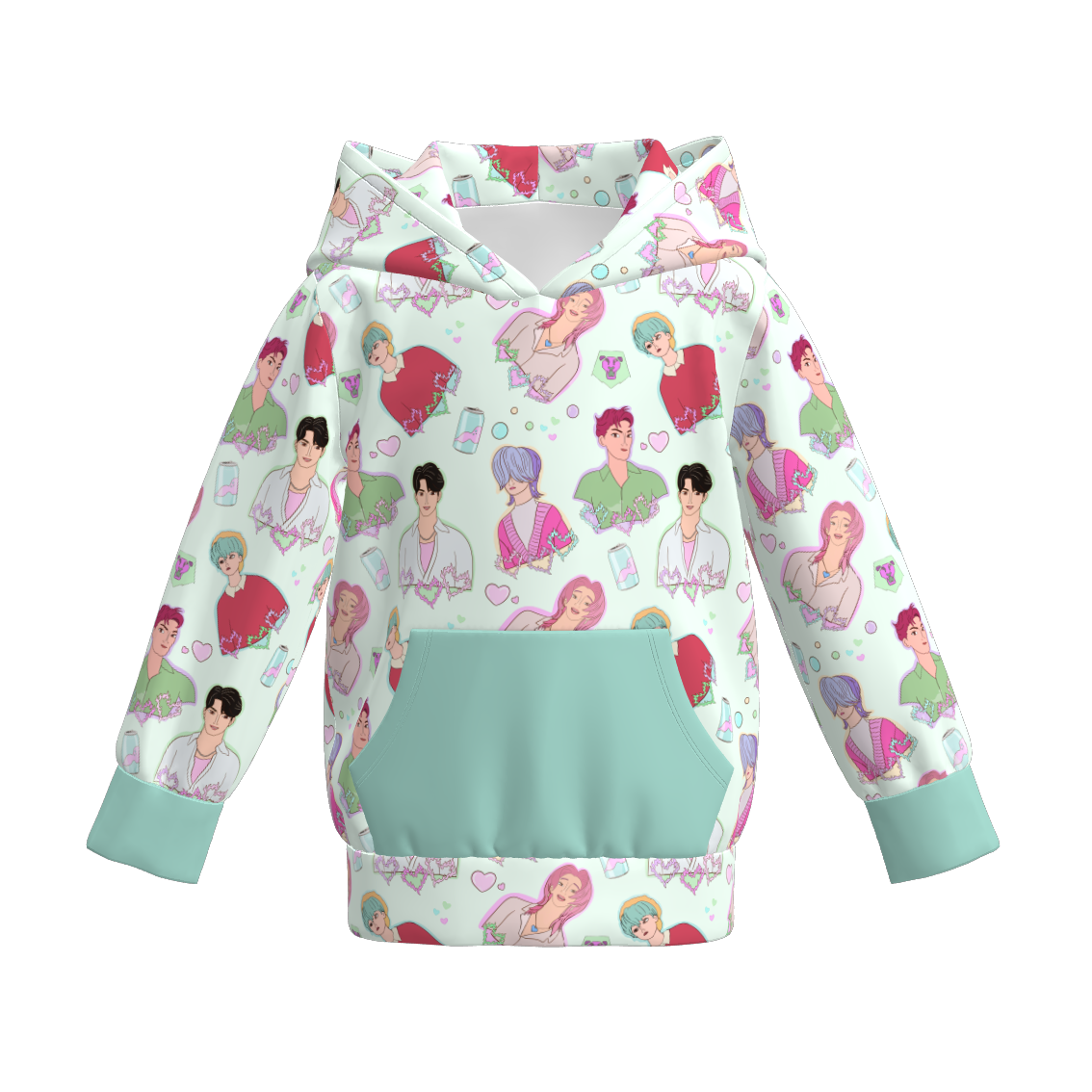 （Pre Order）Boys Movie Character Print Hoodie
