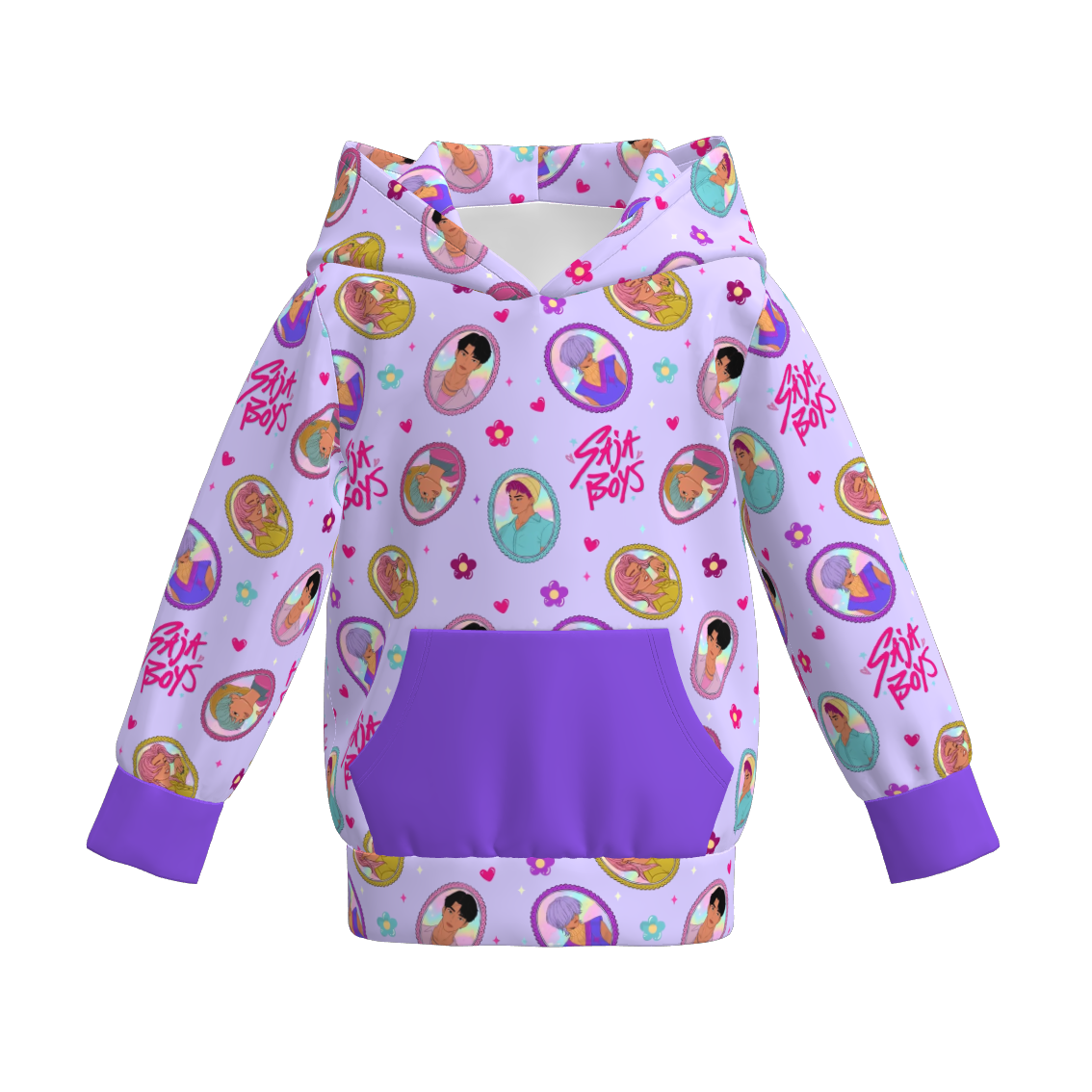 （Pre Order）Boys Movie Character Print Hoodie