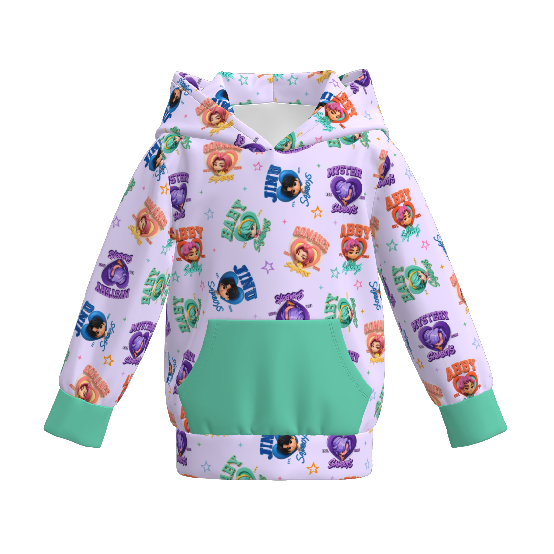 （Pre Order）Boys Movie Character Print Hoodie