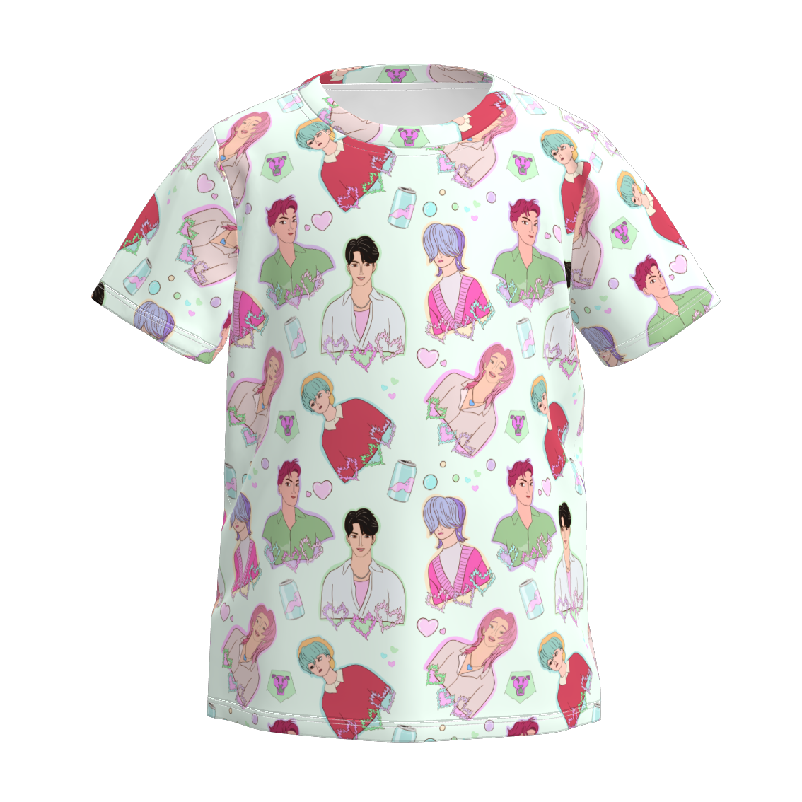 （Pre Order）Boys Movie Character Print Top
