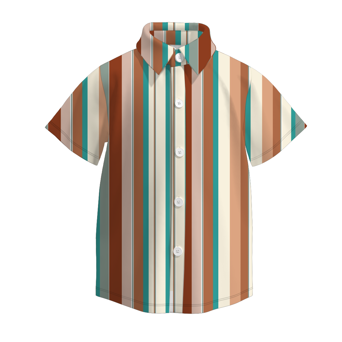 （Pre Order）Boys Fall Print Four-way Stretch Shirt