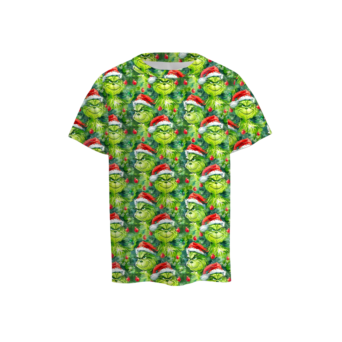 （Pre Order）Boys Christmas Cartoon Print Top