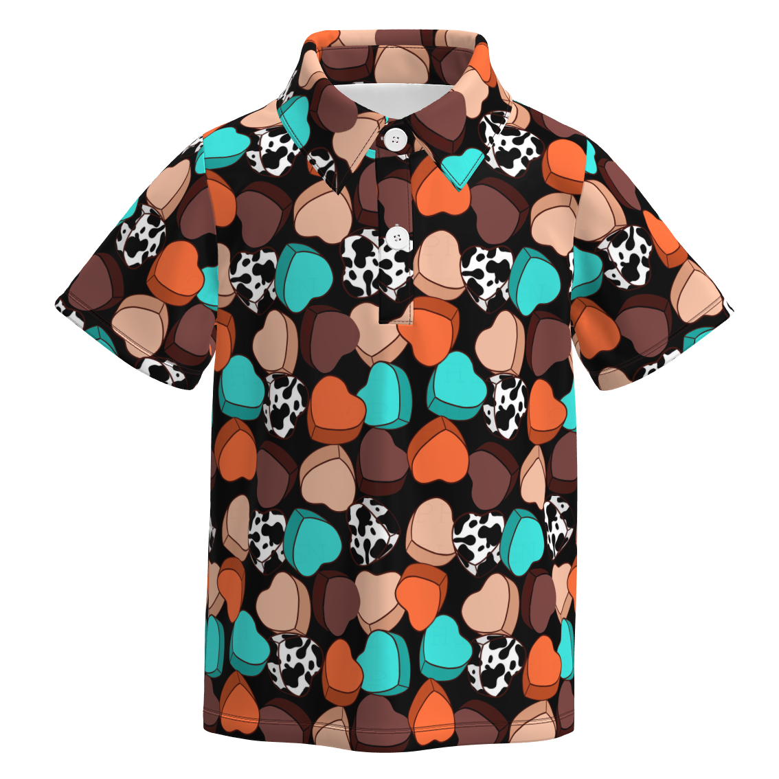 （Pre Order）Family Valentine's Day Print Romper&Top