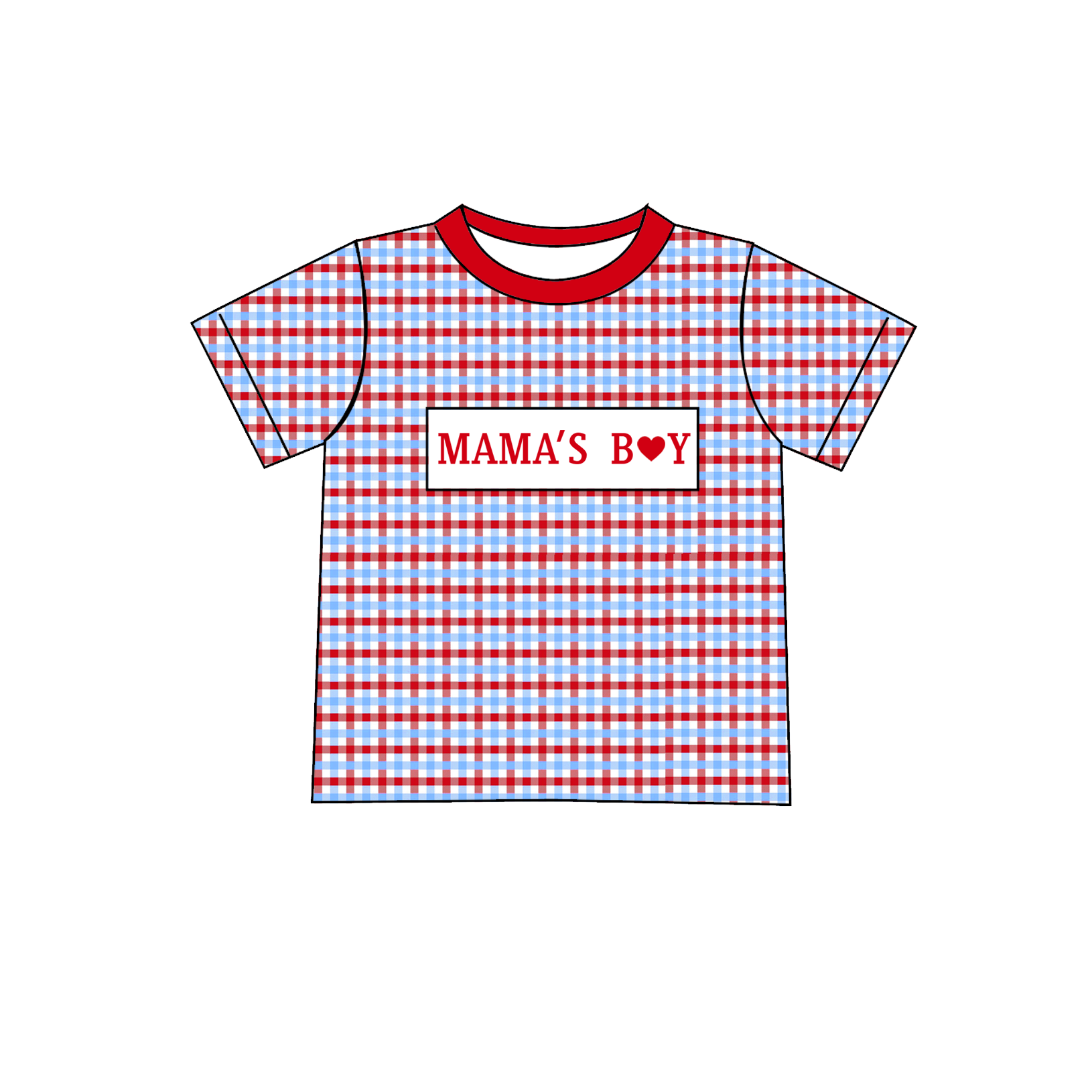 （Pre Order）Brothers Valentine's Day&Mother's Day Embroidery Smocked Top&Romper
