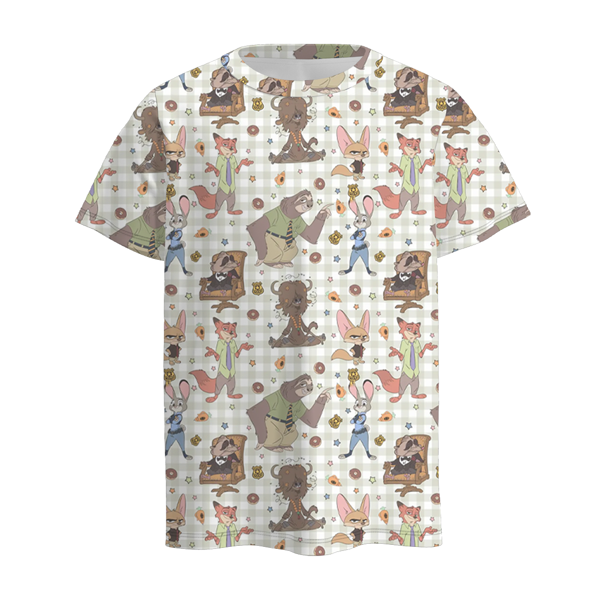 （Pre Order）Siblings Cartoon Print Dress&Top