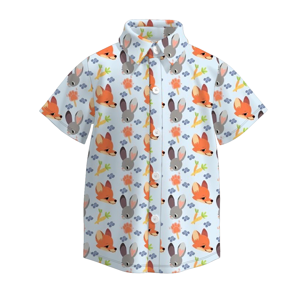 （Pre Order）Siblings Cartoon Print Dress&Top