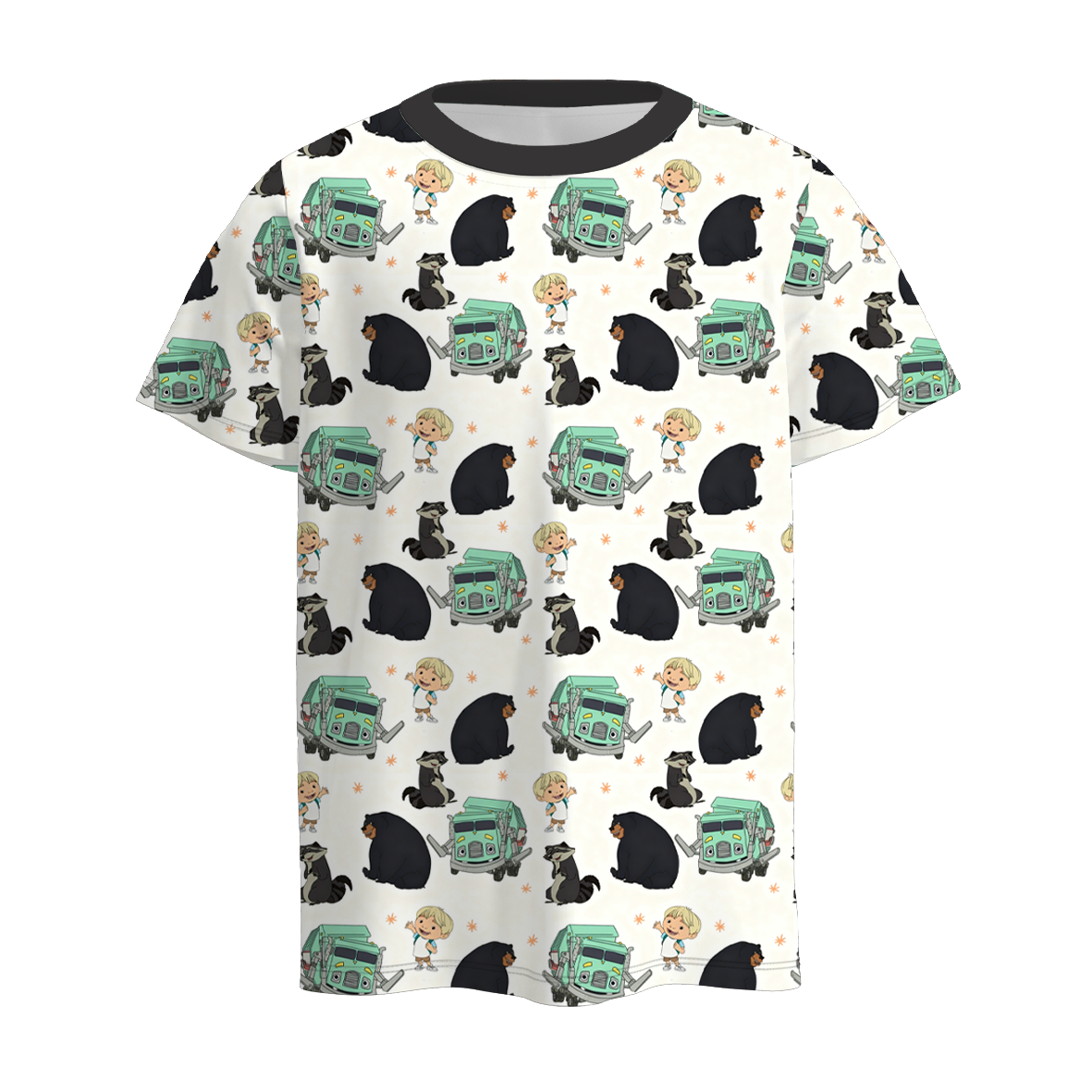 （Pre Order）Boys Spring&Summer Cartoon Print Top