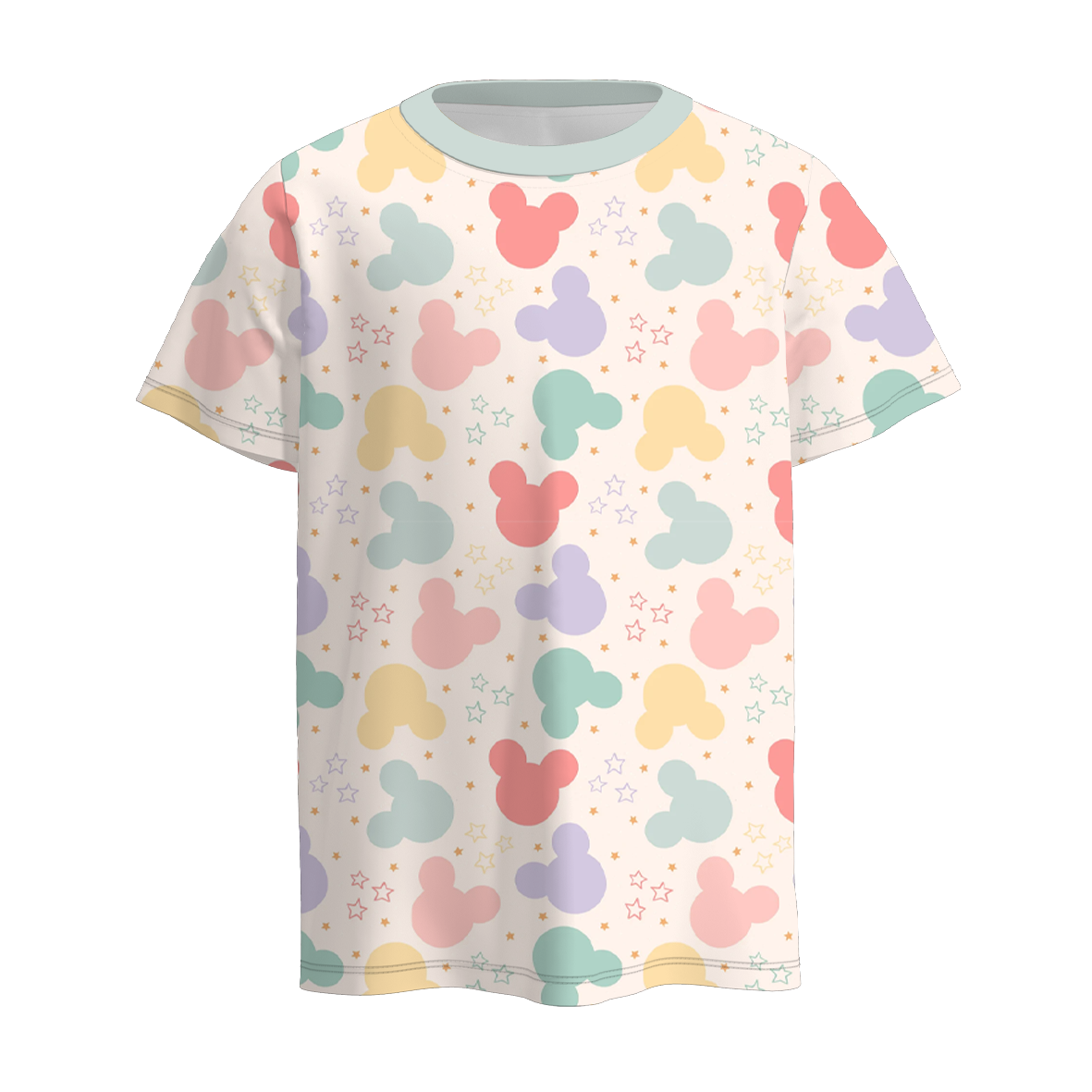 （Pre Order）Siblings Easter Cartoon Print Dress&Top