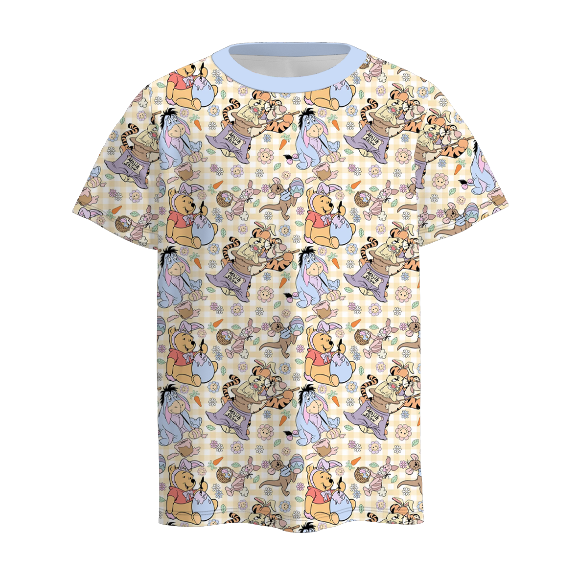 （Pre Order）Siblings Easter Cartoon Print Dress&Top
