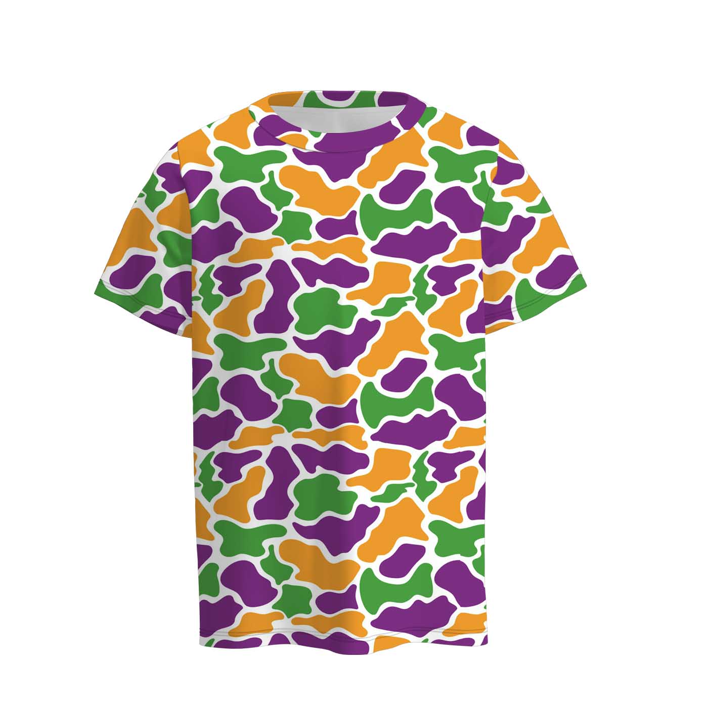 （Pre Order）Family Mardi Gras Camouflage Print Top