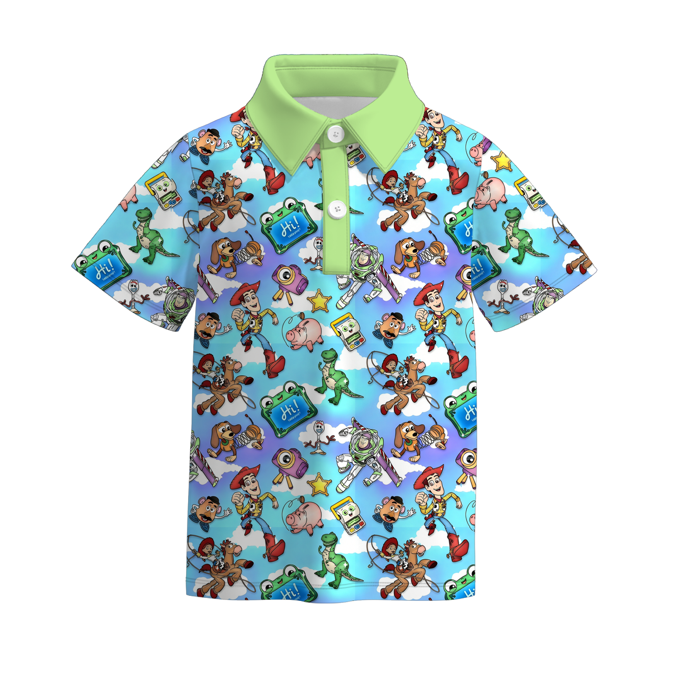 （Pre Order+Prepack Zone）Siblings Cartoon Print Skirt Set&Top（Mix Size）