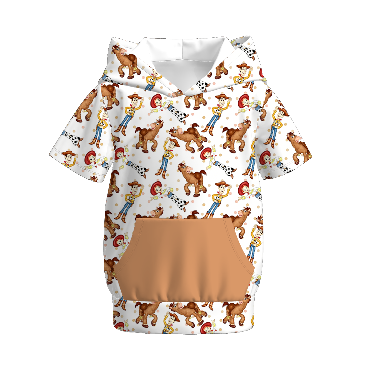 （Pre Order+Prepack Zone）Boys Spring&Summer Cartoon Print Hoodie（Mix Size）