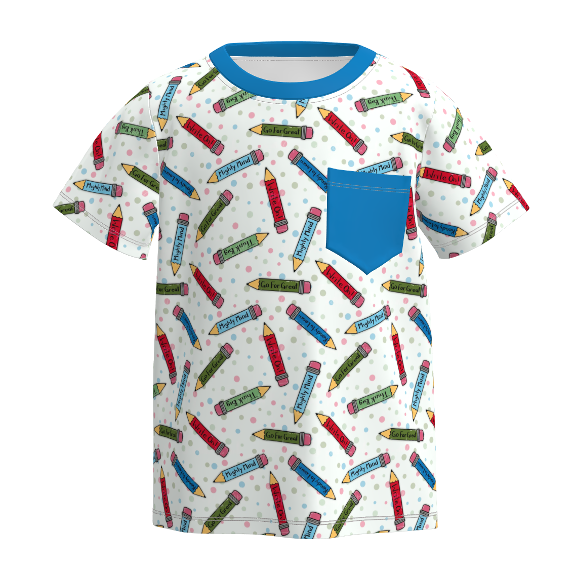 （Pre Order+Prepack Zone）Brothers Summer Back To School Print Top&Romper