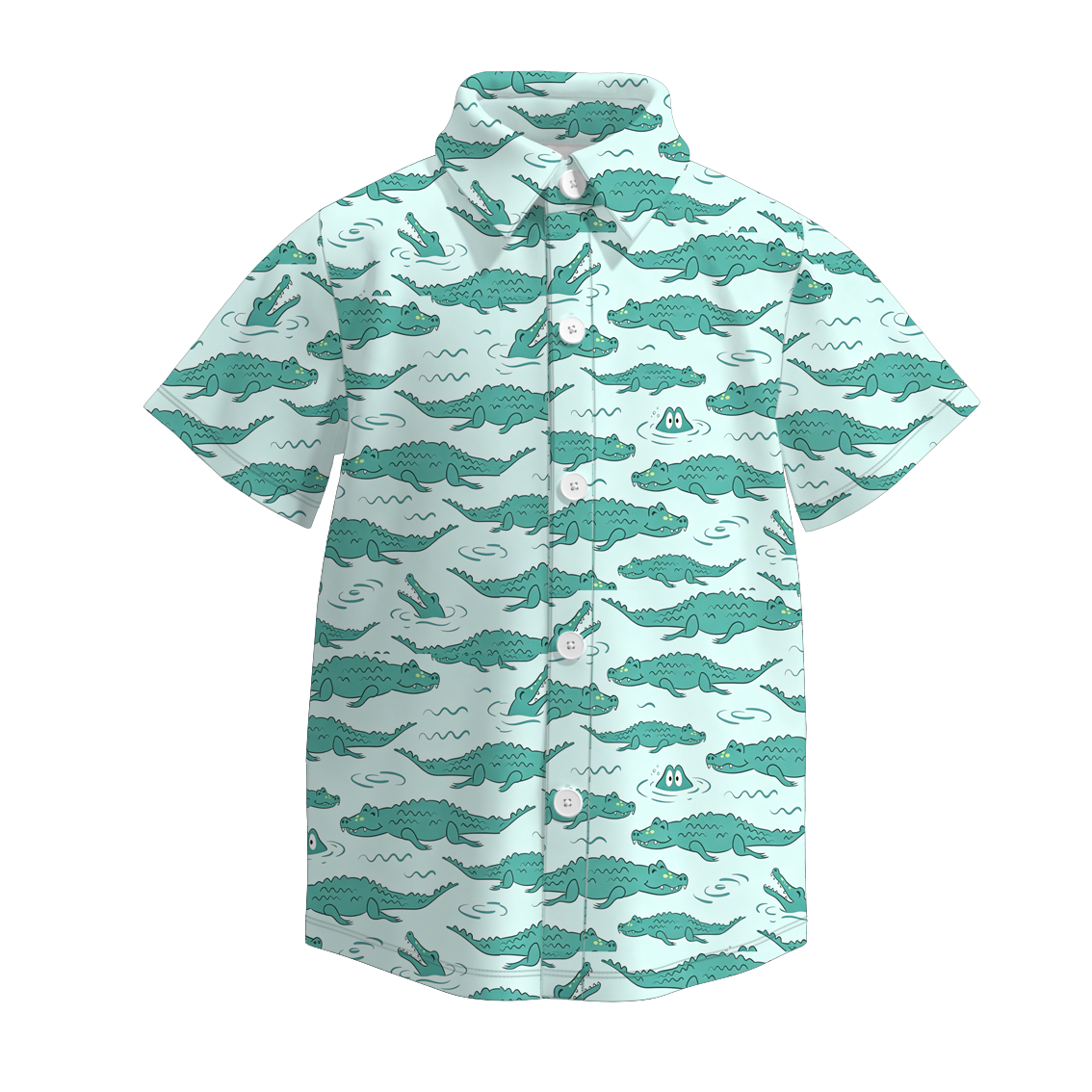 （Pre Order+Prepack Zone）Boys Summer Print Shorts Set&Four-way Stretch Shirt（Mix Size）