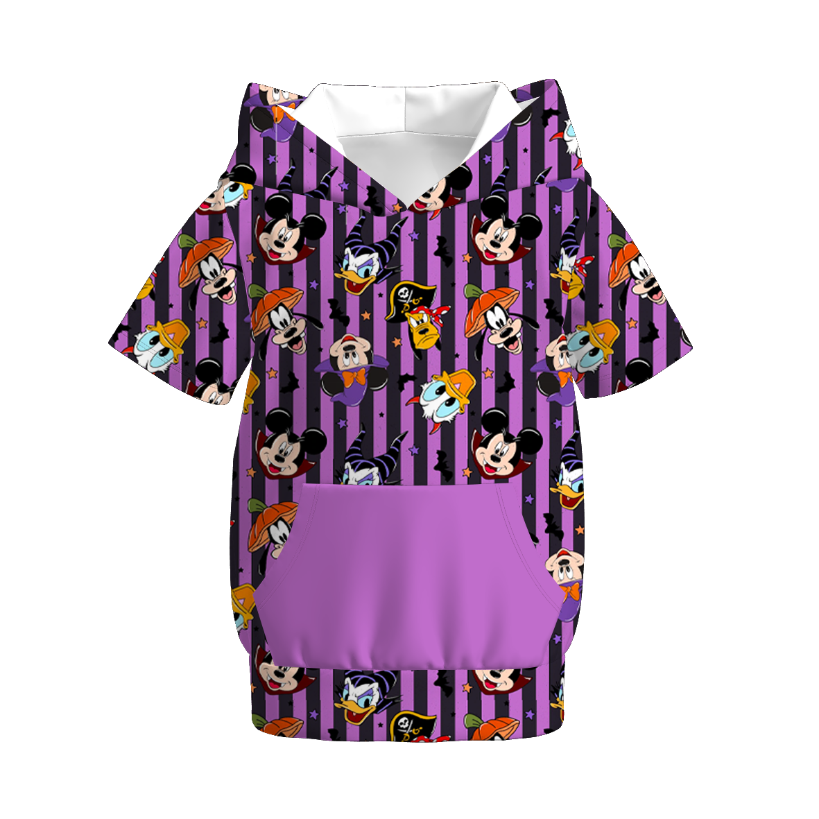 （Pre Order+Prepack Zone）Brothers Halloween Cartoon Print Top,Set&Romper