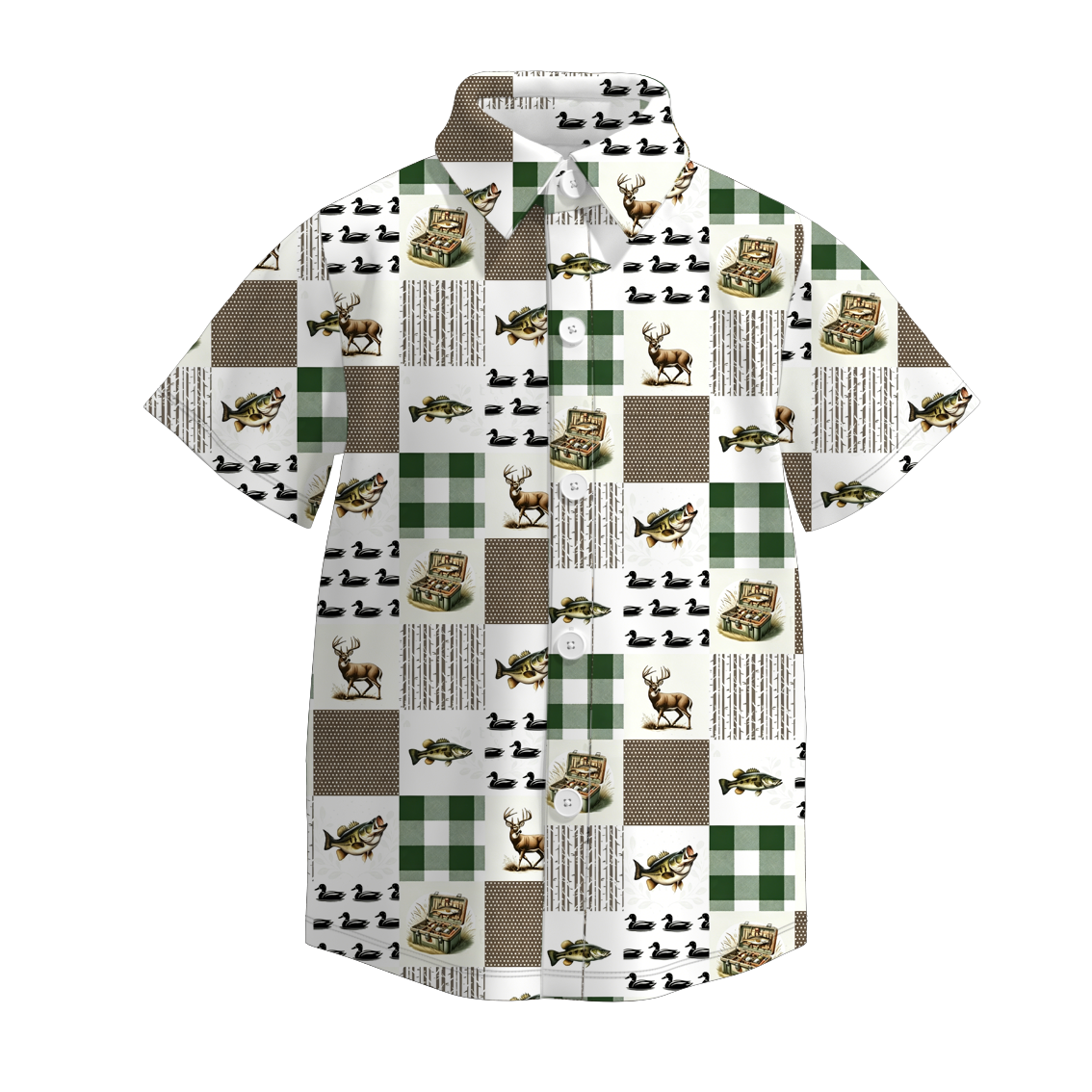 （Pre Order）Family Fall Animal Print Shirt&Romper