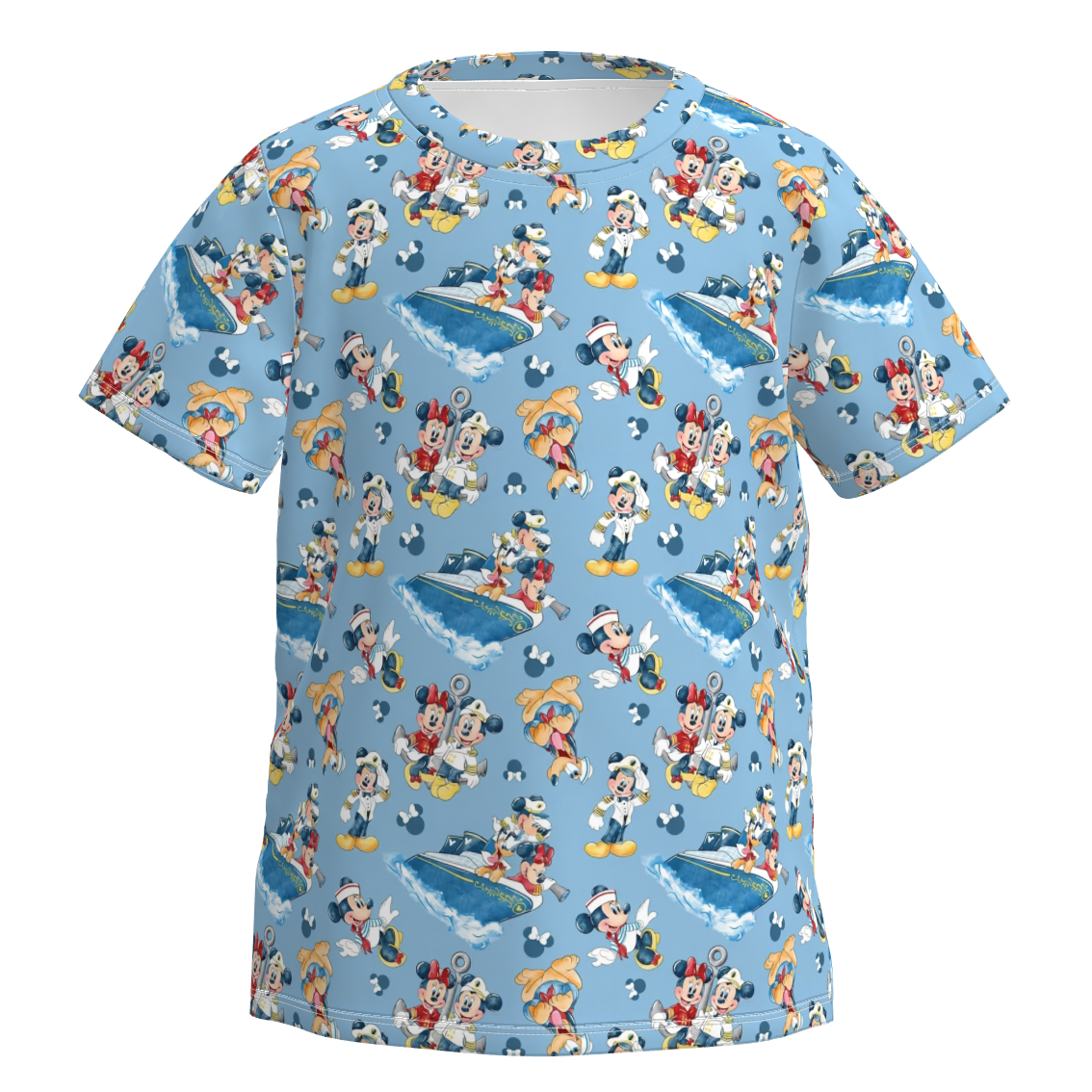 （Pre Order）Family Summer Cartoon Print Top&Shirt