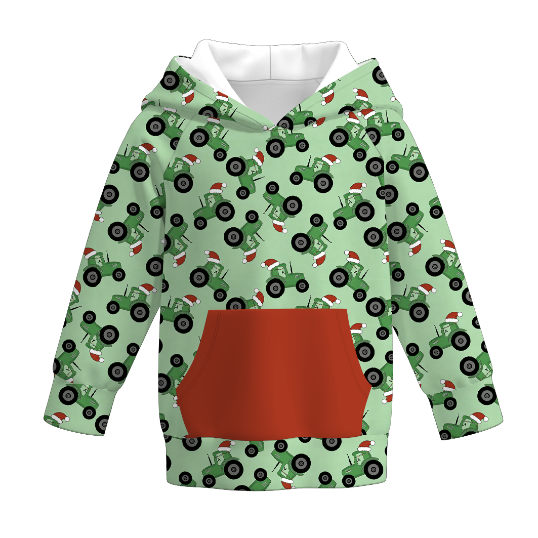 （Pre Order）Boys Christmas Print Hoodie&Top