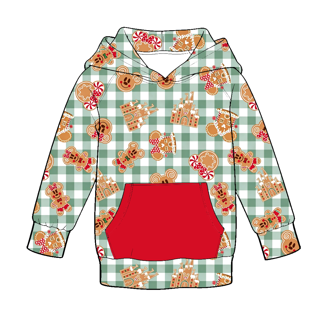 （Weekly Pre-Order）Boys Christmas Print Hoodie（Ends 9.27）