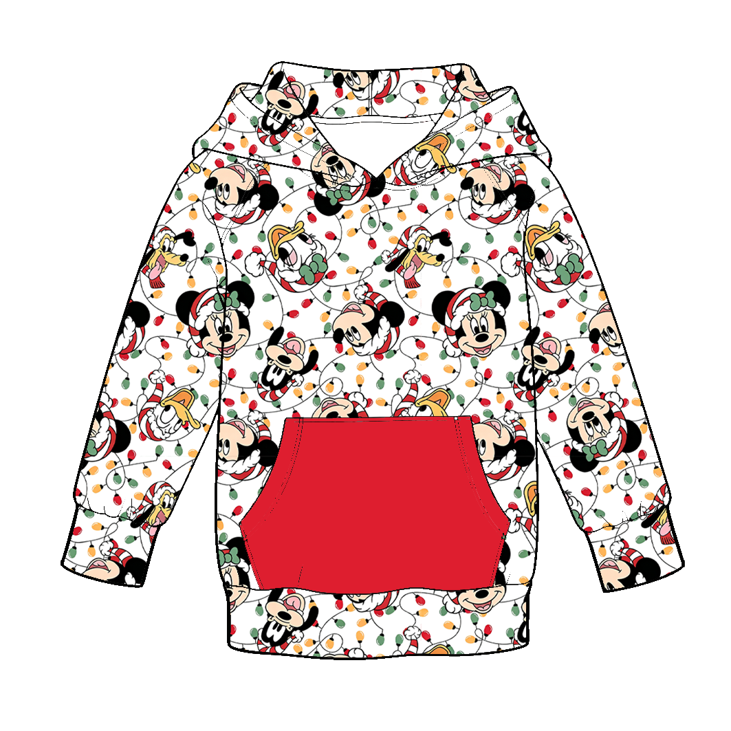 （Weekly Pre-Order）Boys Christmas Print Hoodie（Ends 9.27）