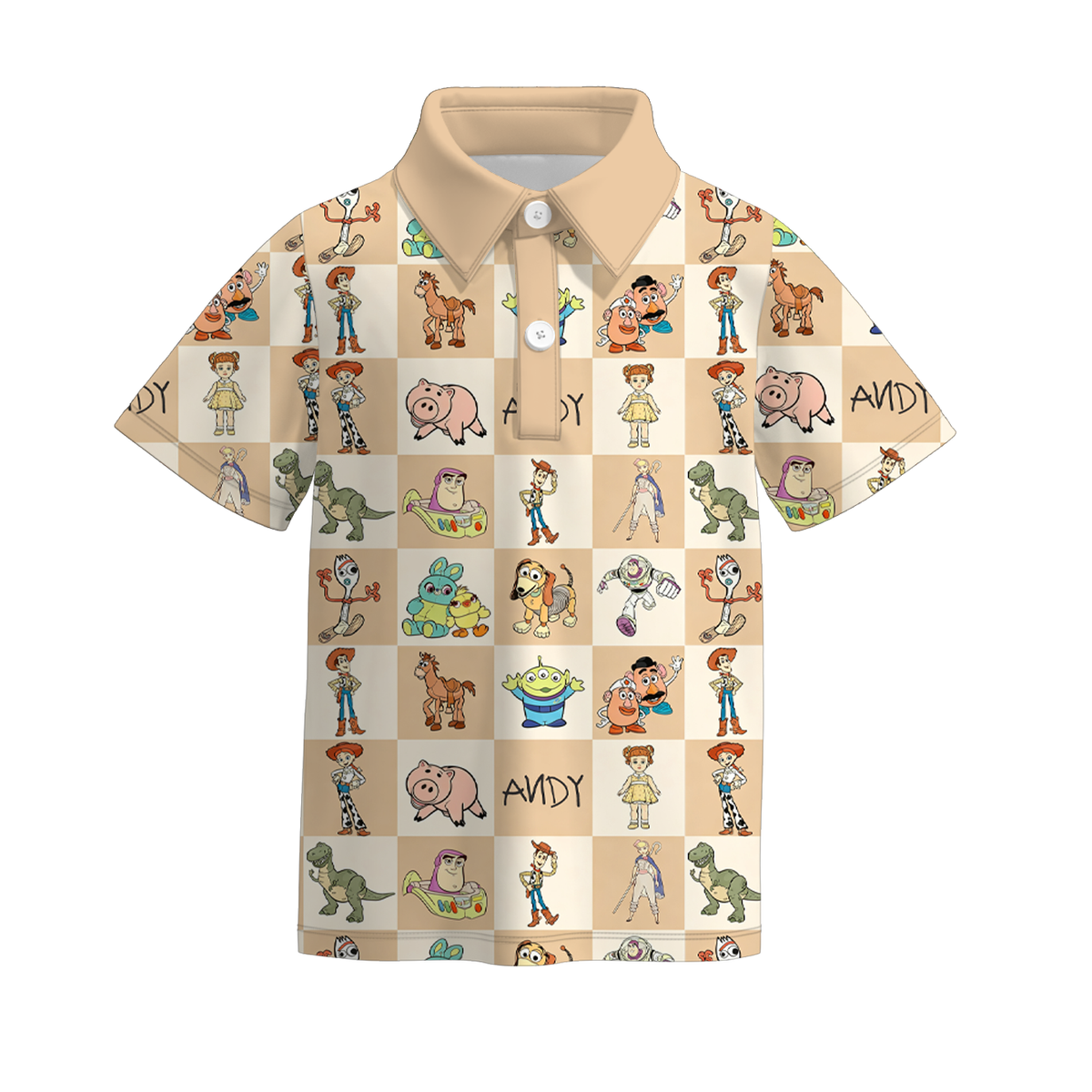 （Weekly Pre-Order）Siblings Cartoon Toy Print Dress,Pajamas&Top（Ends 10.6）