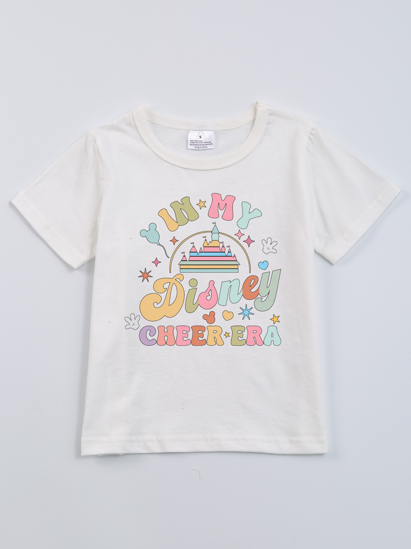 (Pre Order)Exclusived Summer Girls' Micky Cotton T-Shirts
