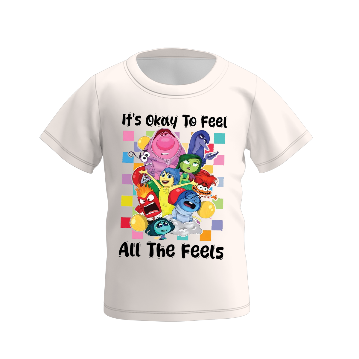 （Pre Order）Girls Cute Cartoon Print T-shirt