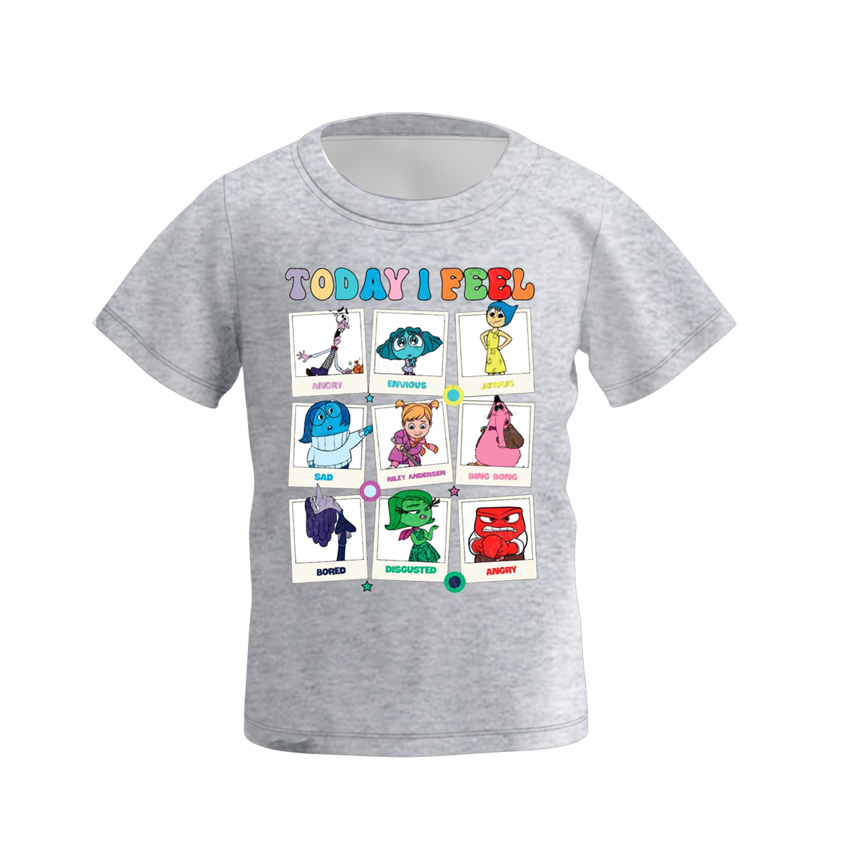 （Pre Order）Girls Cute Cartoon Print T-shirt