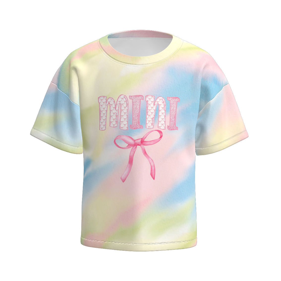 （Pre Order）Mommy and Me Spring and Summer Tie-dye Top