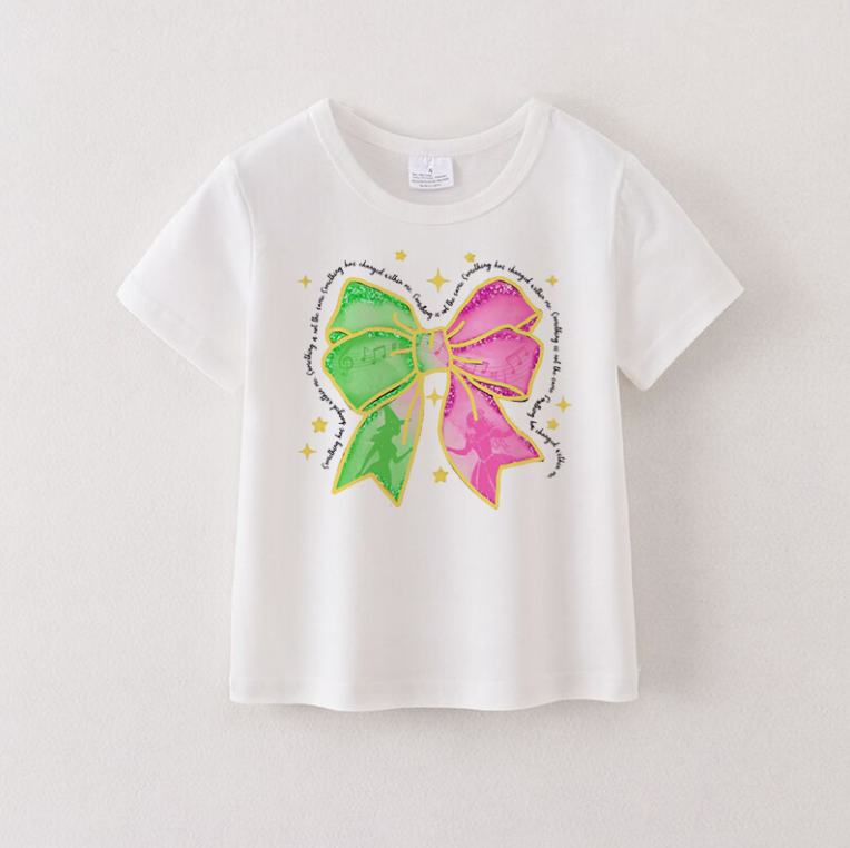 （Pre Order）Girls Spring and Summer Cartoon Print Top