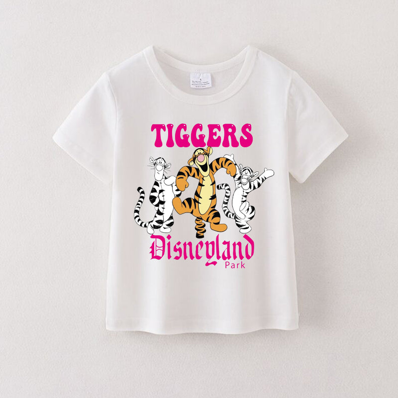 （Pre Order）Girls Spring and Summer Cartoon Print Top
